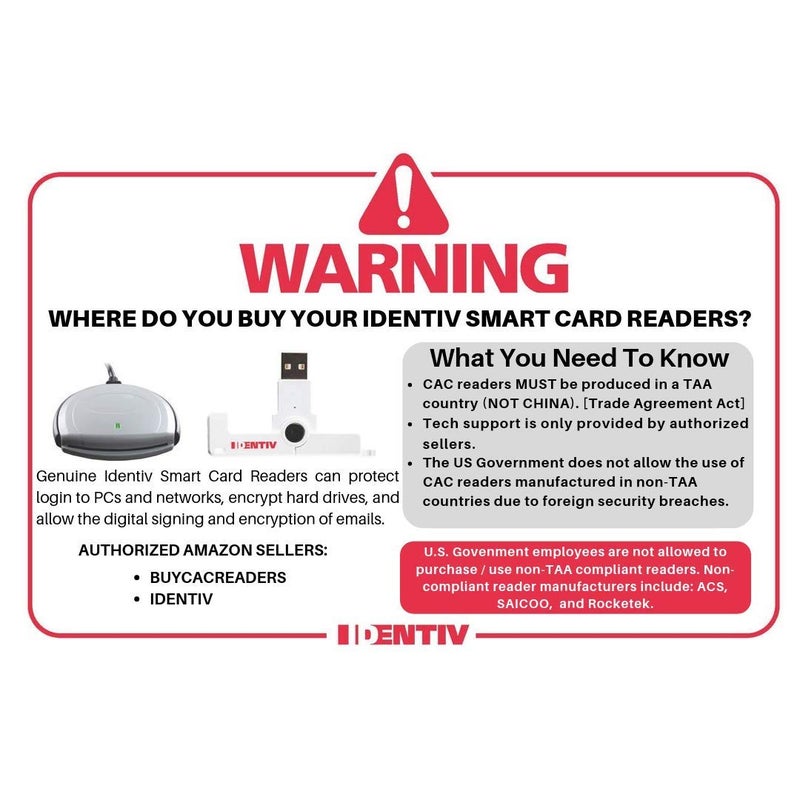 Identiv uTrust 3700 F Contactless Smart Card Reader (Part No: 905502-1) - Image 3